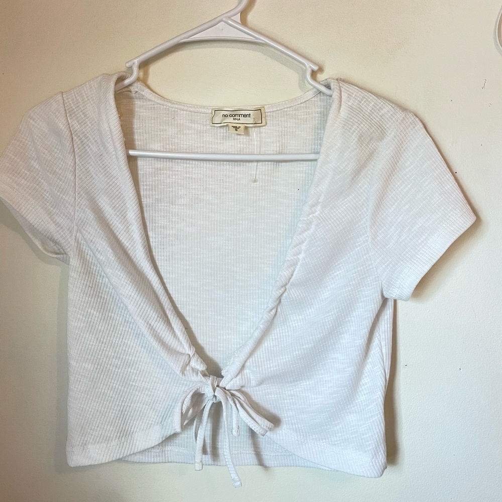 White tie top
